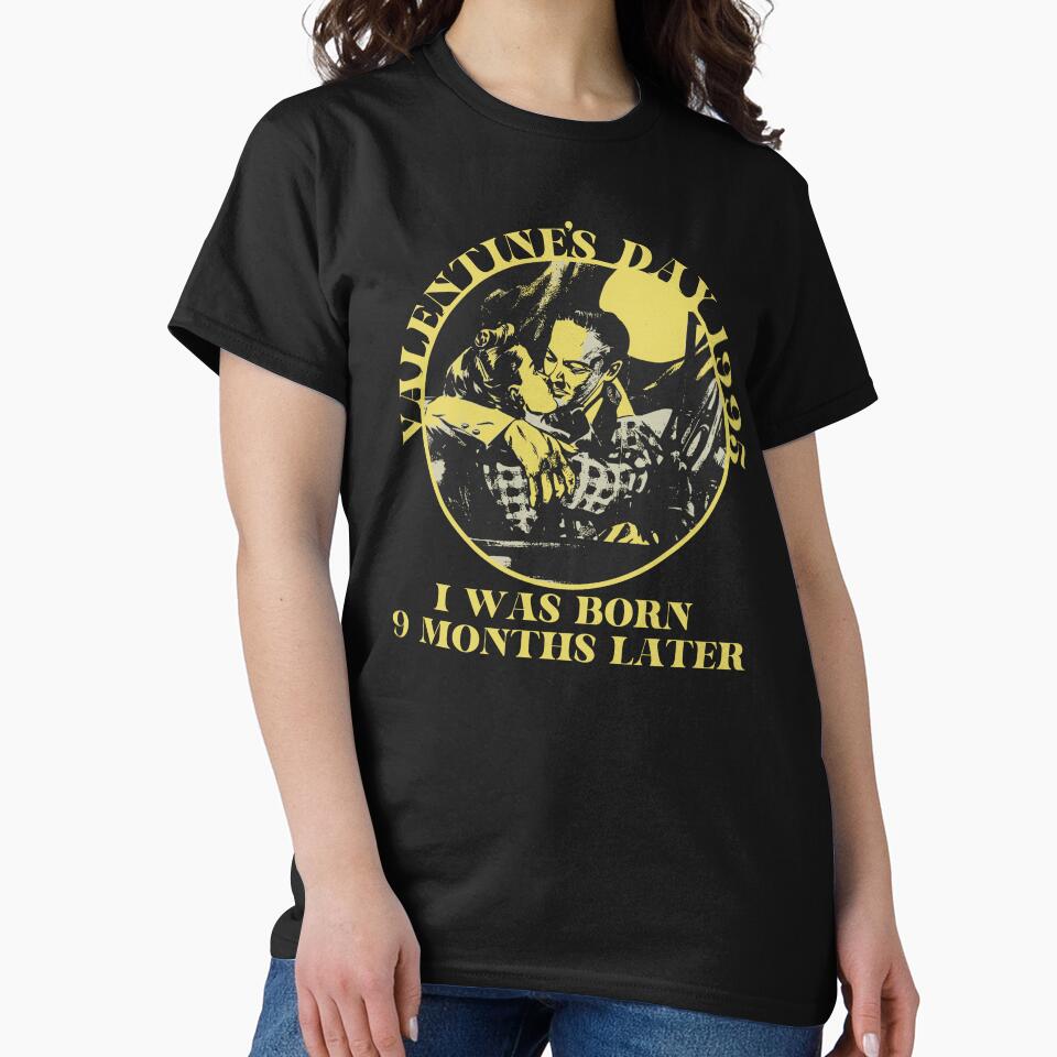 1995 - romantic couple - happy valentine`s day - i love you - you are my valentine by mmammammira T-Shirts,... (Image 2)