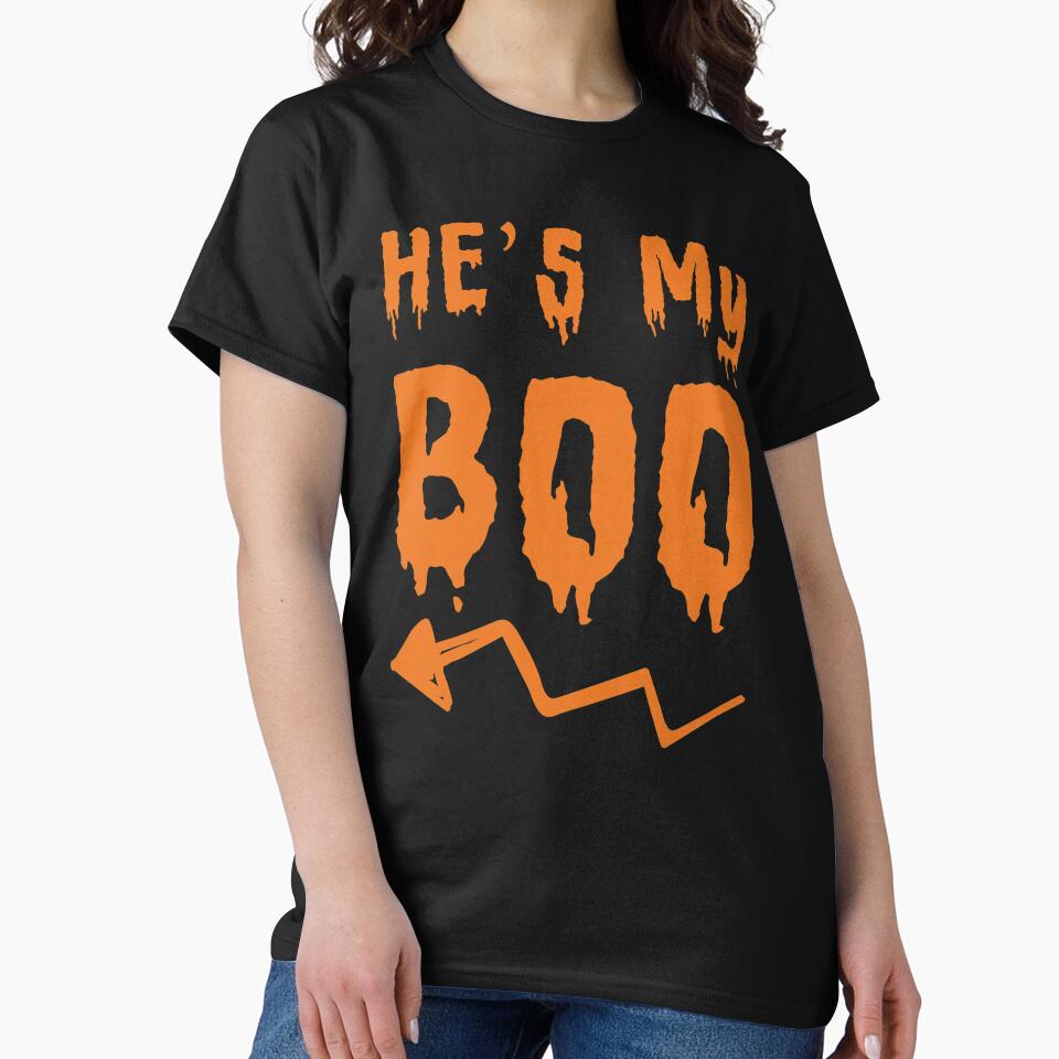 he's my boo, couple halloween by Mirnamar T-Shirts, Hoodie, Sweatshirt | BlankRebels.com (Image 2)