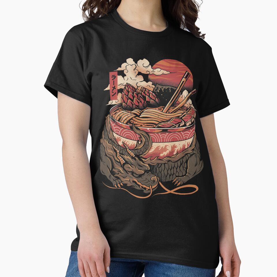 Dragon's Ramen by Ilustrata® T-Shirts, Hoodie, Sweatshirt | BlankRebels.com (Image 2)