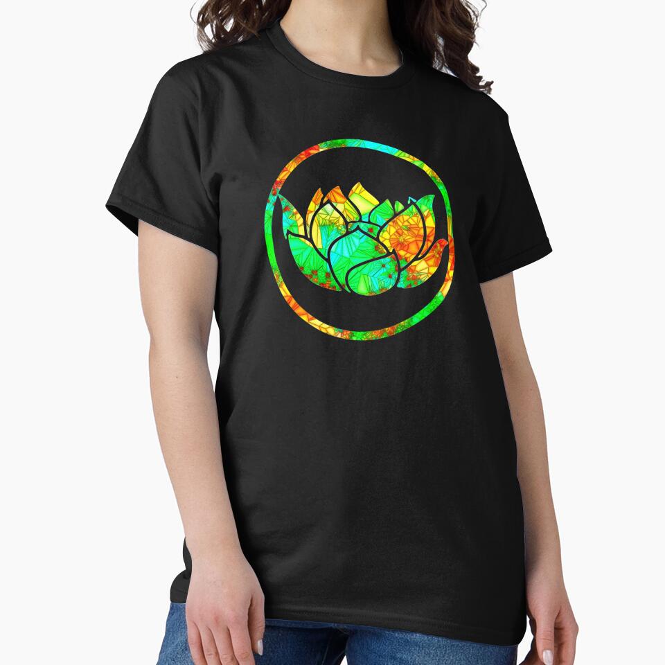 Sunflower Stained Glass by Blu Happiness T-Shirts, Hoodie, Sweatshirt | BlankRebels.com (Image 2)