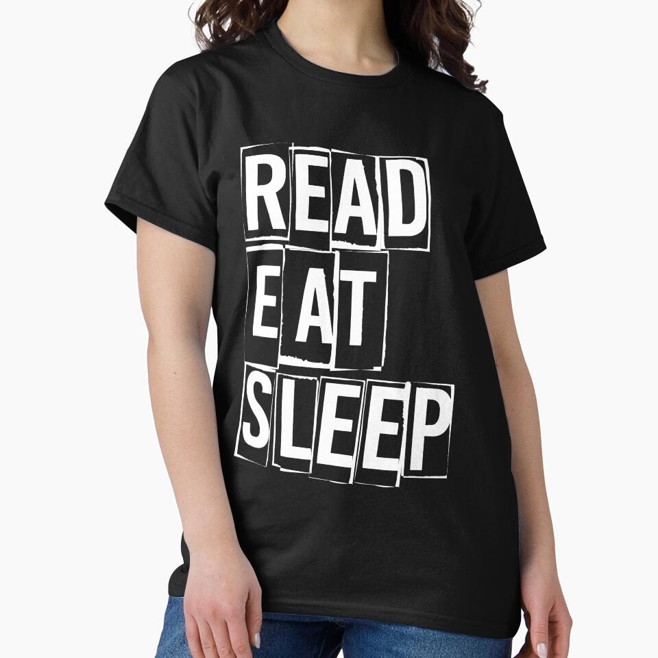 Read Eat Sleep by cittylicious T-Shirts, Hoodie, Sweatshirt | BlankRebels.com (Image 2)