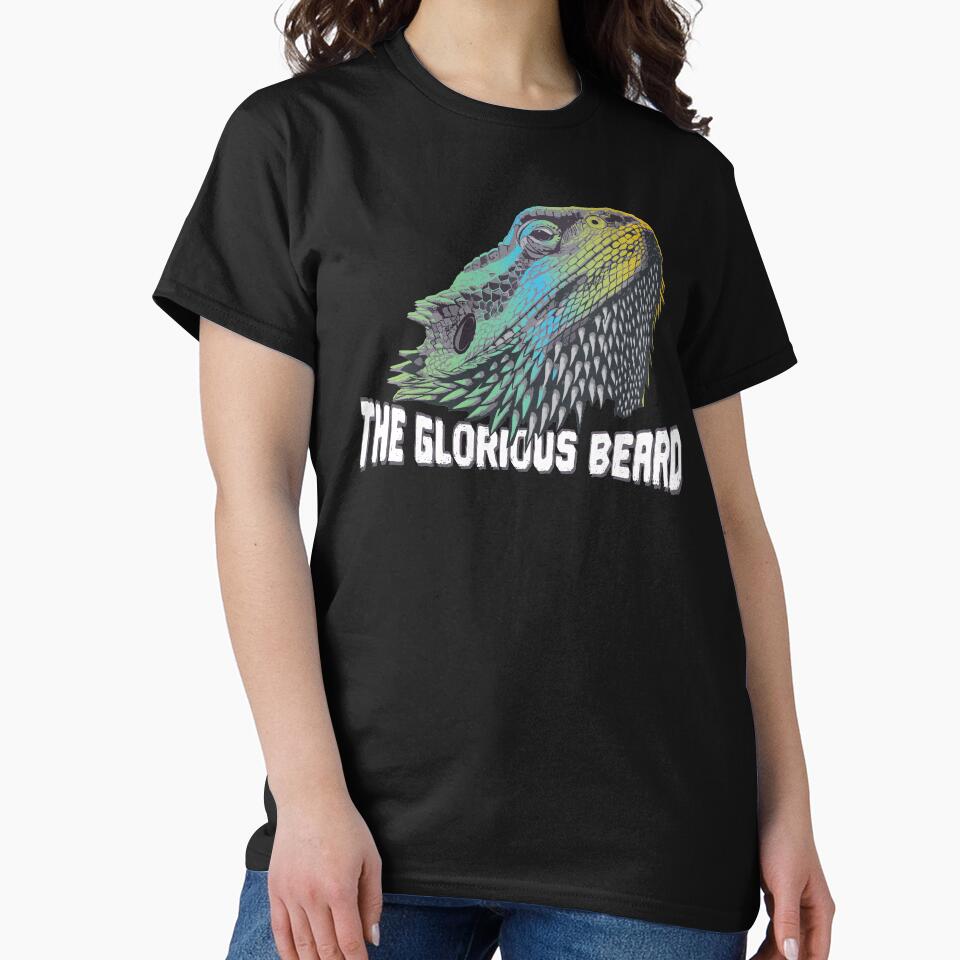 The Glorious Beard Bearded Dragon Lover Gift Funny by alenaz T-Shirts, Hoodie, Sweatshirt | BlankRebels.com (Image 2)