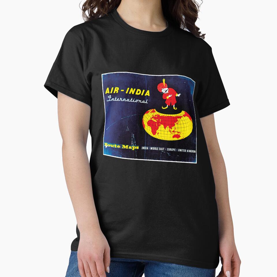 Air India advertising from the 60s, retro airline advertising by RoyalTarget