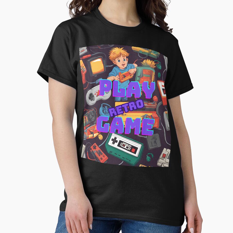 Retro Gaming Vibes — Vintage Games & Old School Fun by Lunaria Arts