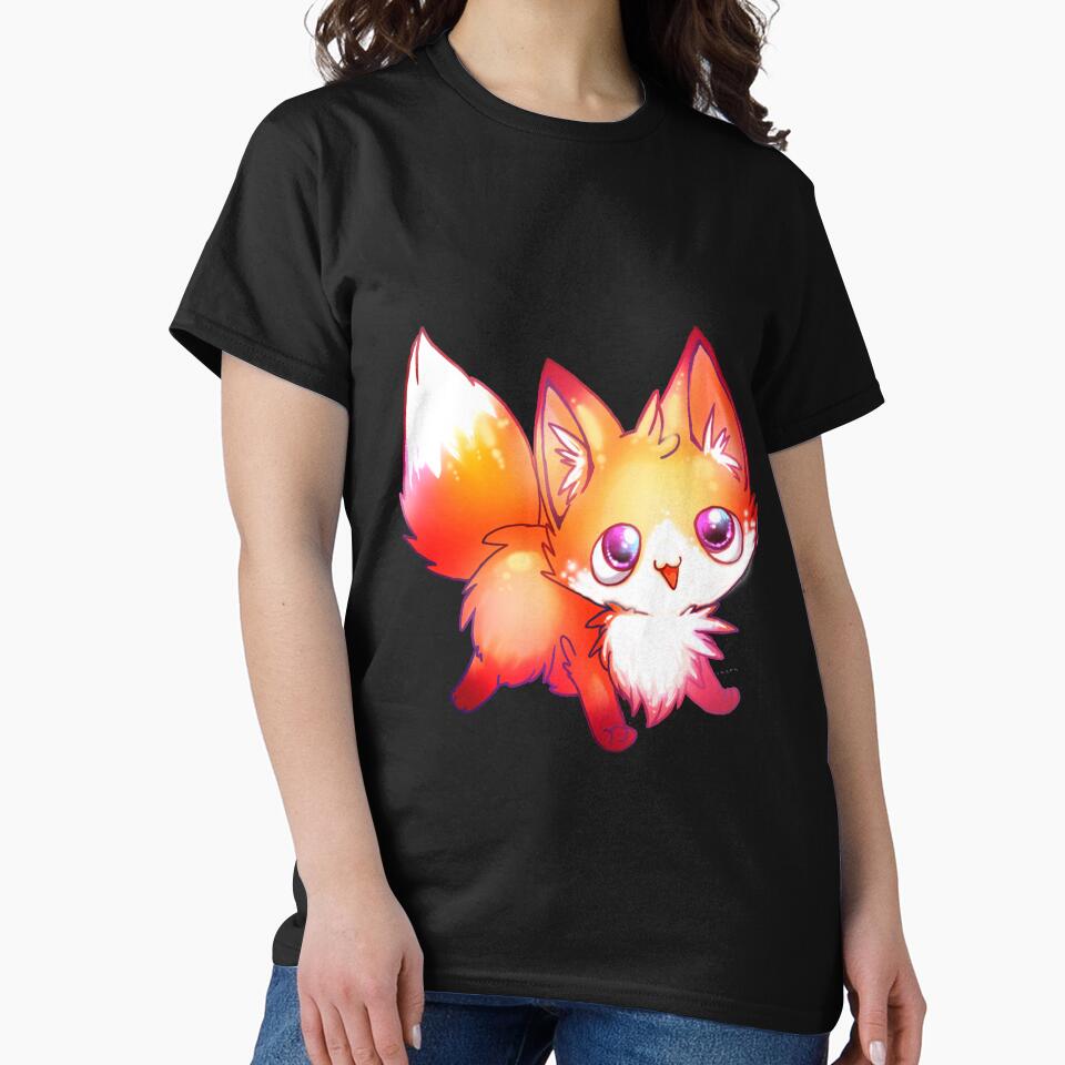 kawaii fox cartoon ANIME CARTOON GIFT by Marin ★★★★★ T-Shirts, Hoodie, Sweatshirt | BlankRebels.com (Image 2)