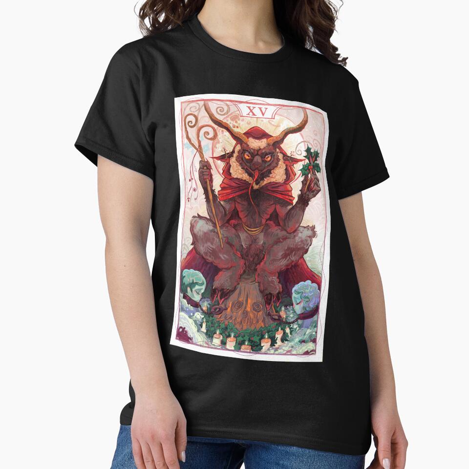 Krampus Yuletide Devil by MoelleStudio T-Shirts, Hoodie, Sweatshirt | BlankRebels.com (Image 2)