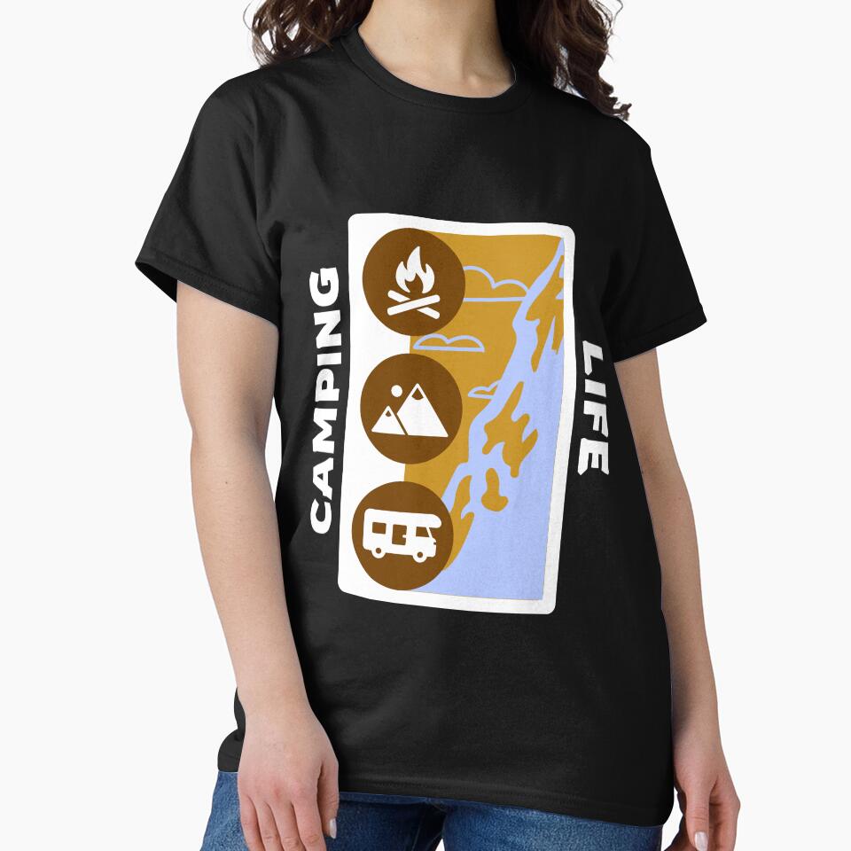 Camping Life Mountains by OurBlairWorld T-Shirts, Hoodie, Sweatshirt | BlankRebels.com (Image 2)