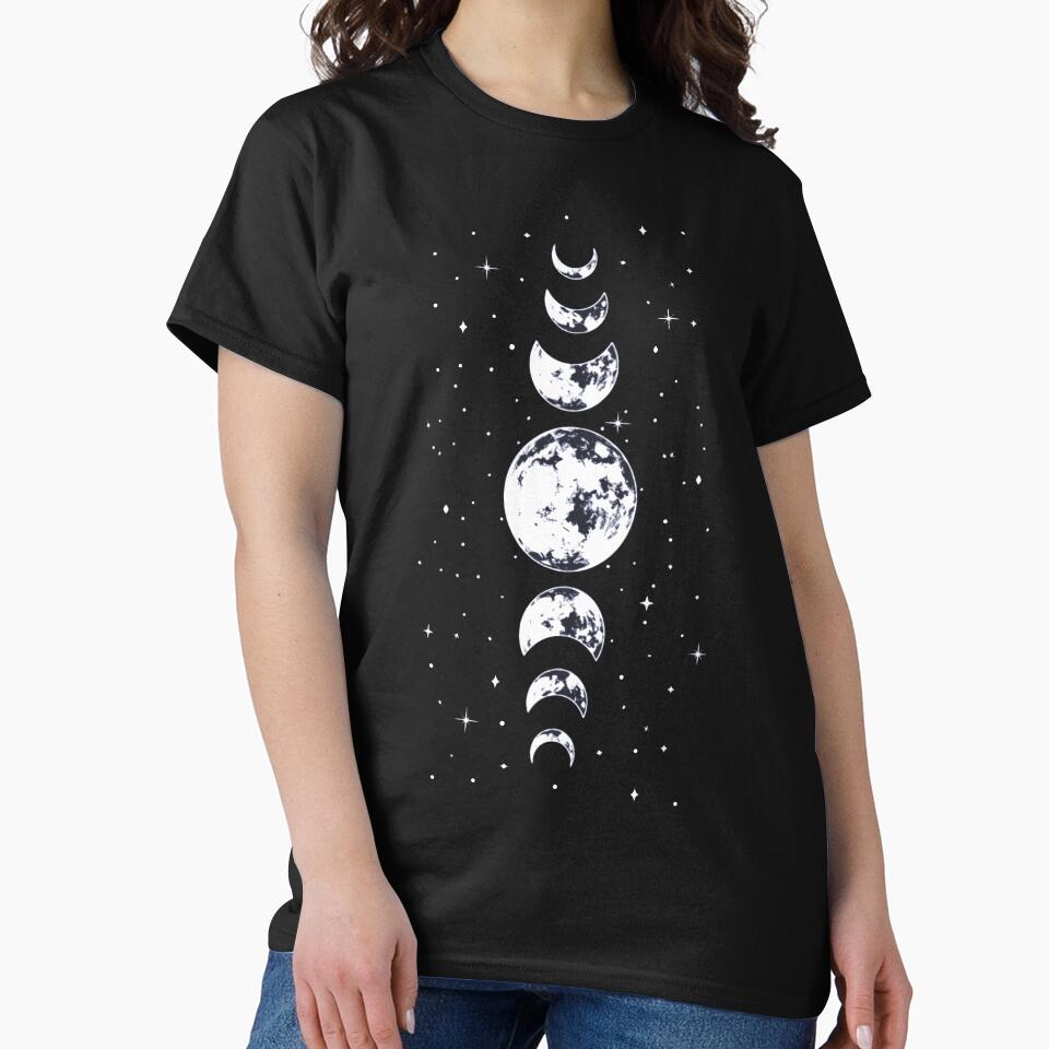 Simple Moon Phase by Ellia Arts T-Shirts, Hoodie, Sweatshirt | BlankRebels.com (Image 2)
