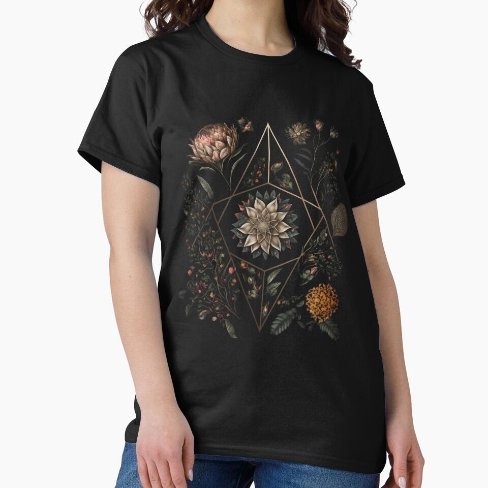 Sacred Geometry Wicca Botanical by Enyr T-Shirts, Hoodie, Sweatshirt | BlankRebels.com (Image 2)