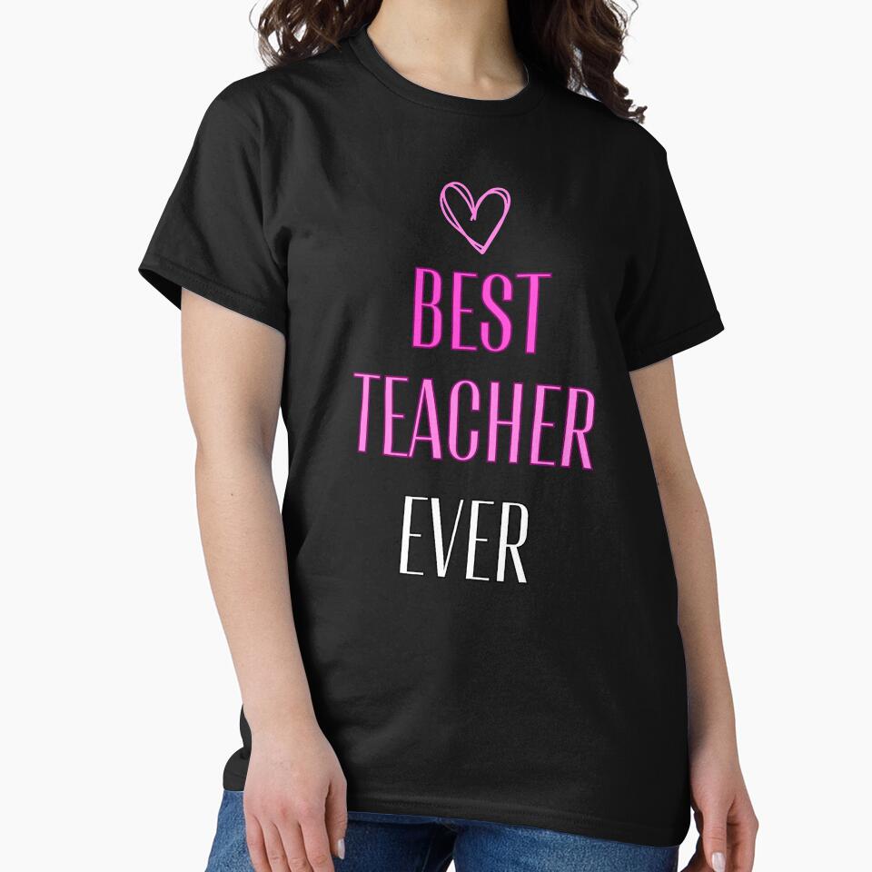best Teacher ever by greenbluearts T-Shirts, Hoodie, Sweatshirt | BlankRebels.com (Image 2)