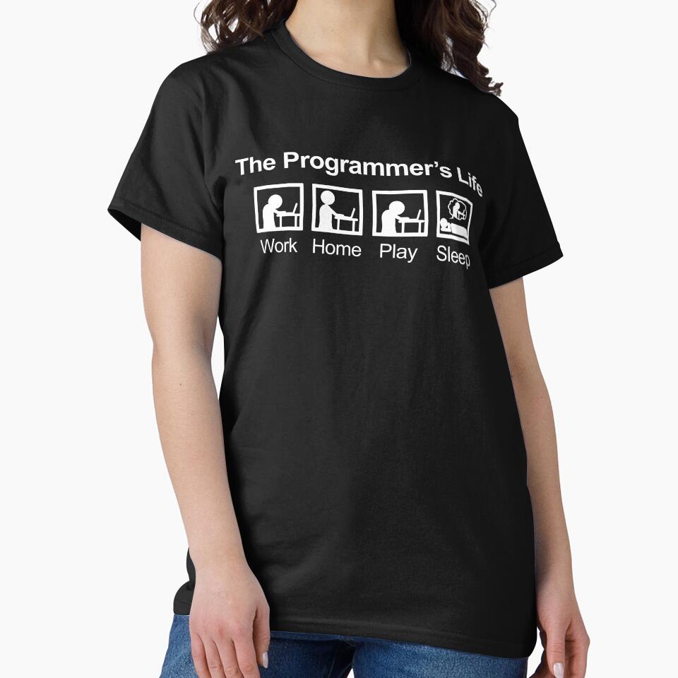 The Programmers Life - Funny Programming Meme by deepan chandrasekaran T-Shirts, Hoodie, Sweatshirt (Image 2)