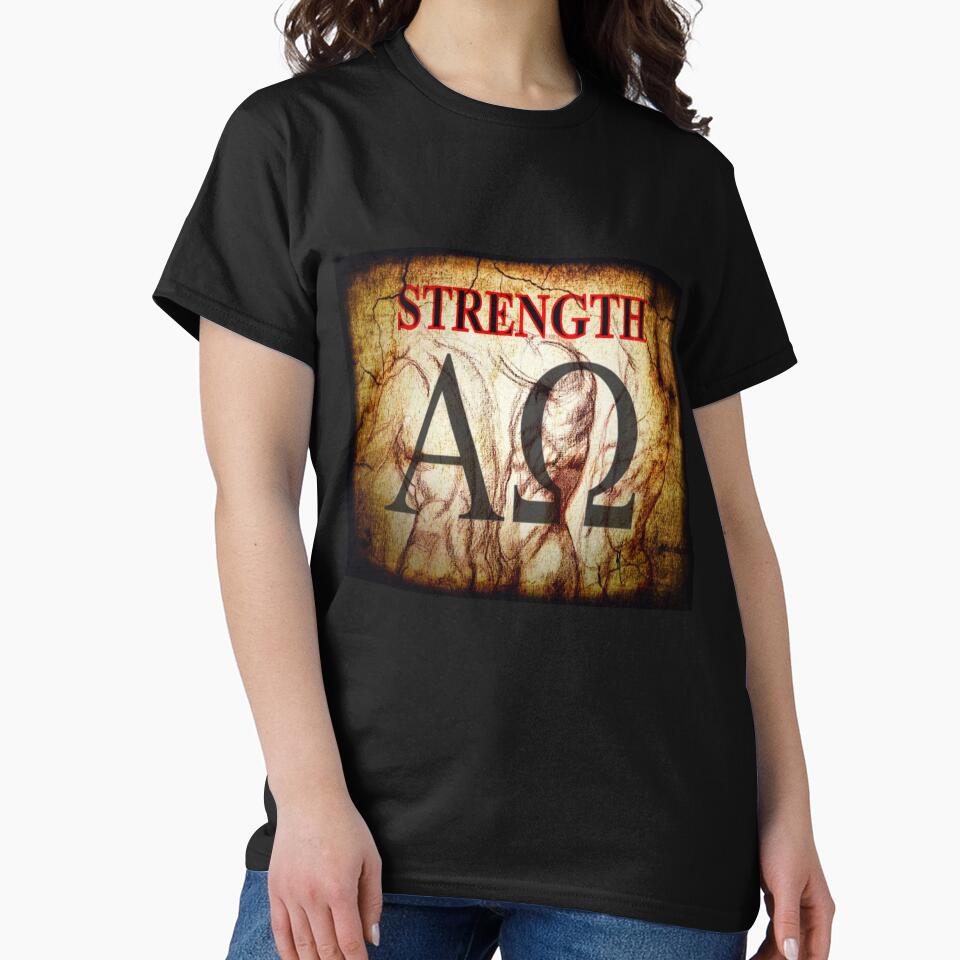 The Strength Of Men: Alpha To Omega by Mark Jesus-Allen T-Shirts, Hoodie, Sweatshirt | BlankRebels.com (Image 2)