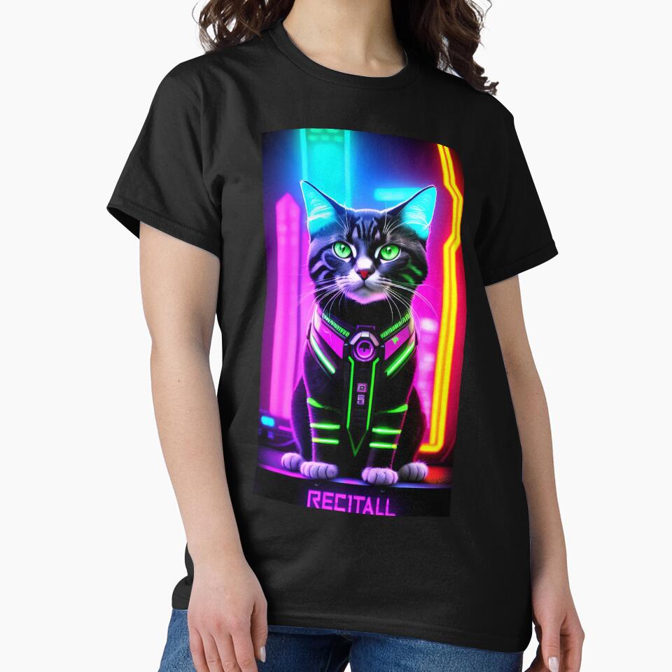 Cyberpunk Cat T-Shirts, Hoodie, Sweatshirt