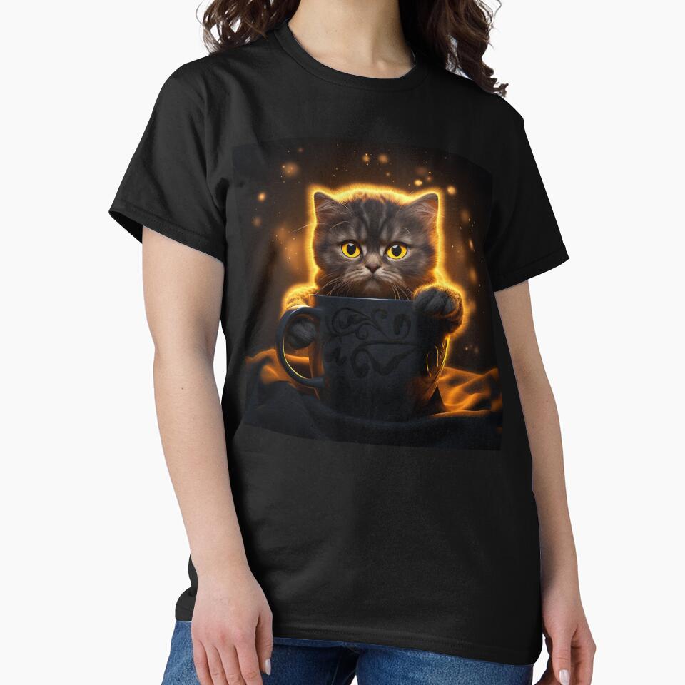 Cat Coffee by TataGra T-Shirts, Hoodie, Sweatshirt | BlankRebels.com (Image 2)