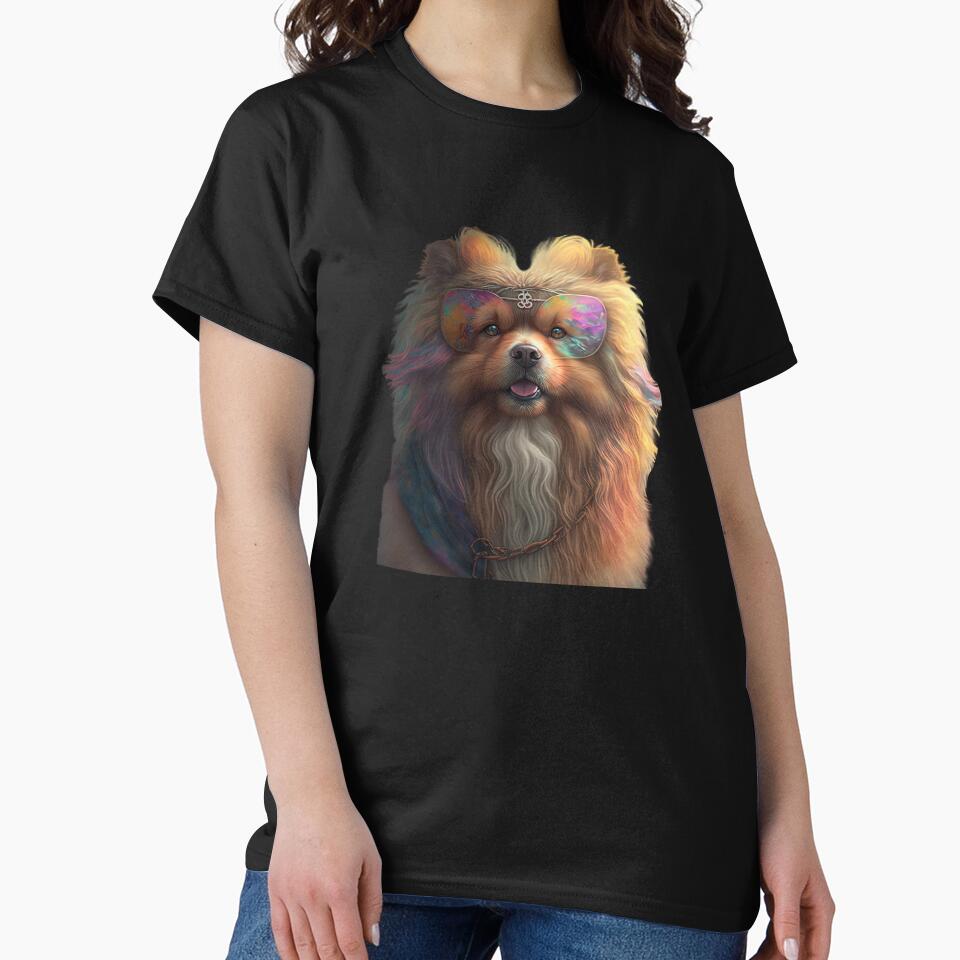 Dog hippy by AnimalArtPhotos T-Shirts, Hoodie, Sweatshirt | BlankRebels.com (Image 2)
