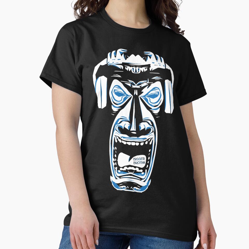 Hawaiian Tiki DJ Design by BiggerBrotha T-Shirts, Hoodie, Sweatshirt | BlankRebels.com (Image 2)
