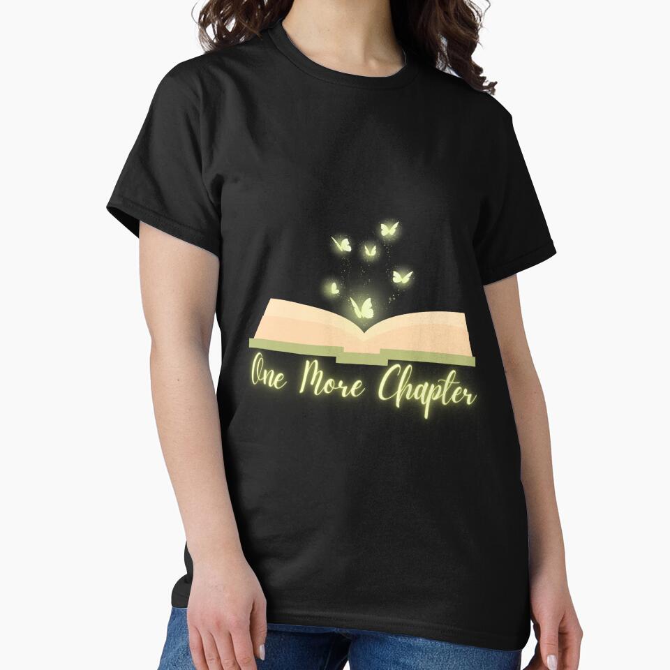 One More Chapter Butterflies by VentureGraphics T-Shirts, Hoodie, Sweatshirt | BlankRebels.com (Image 2)