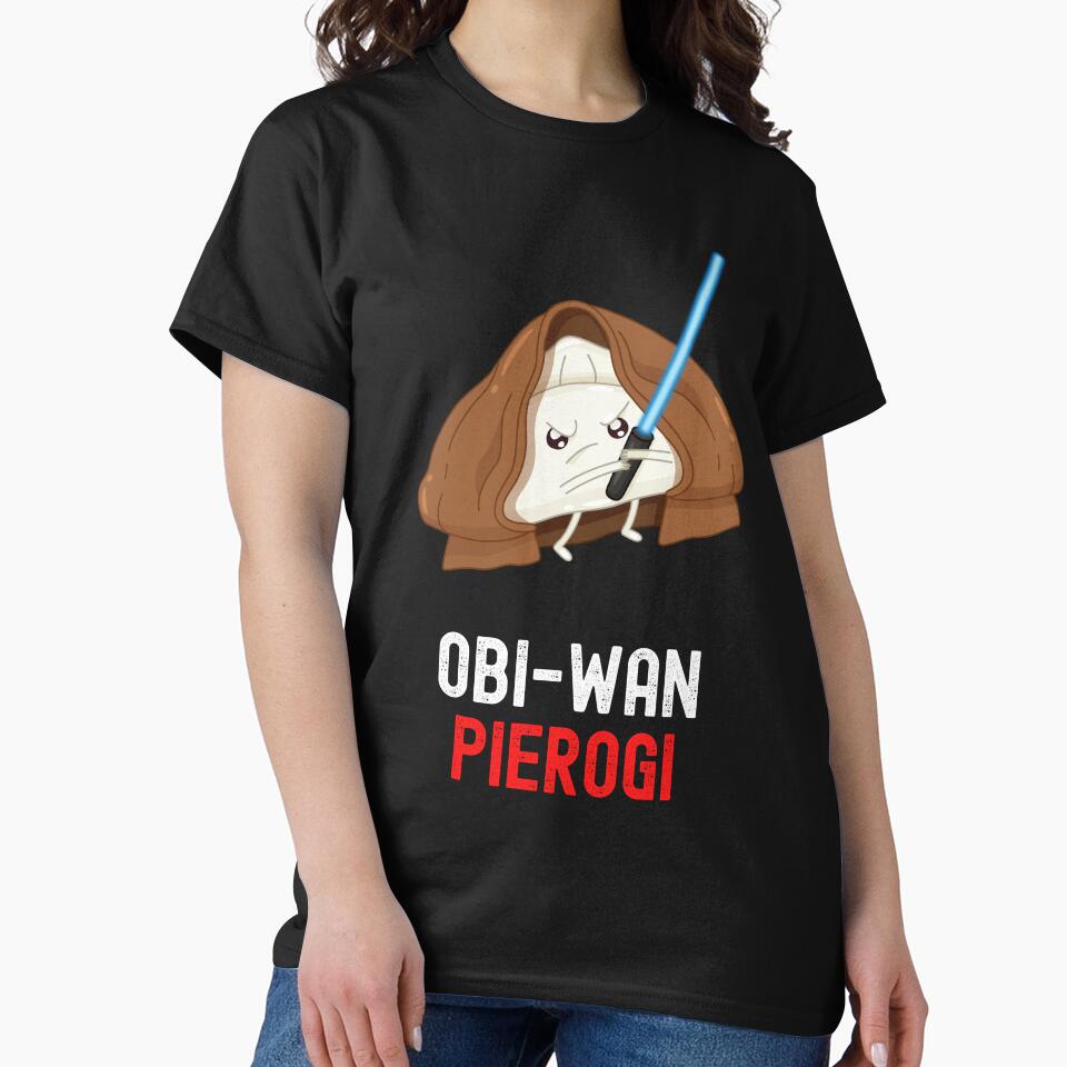 Obi Wan Pierogi Funny Foodie Geek by Paw Design