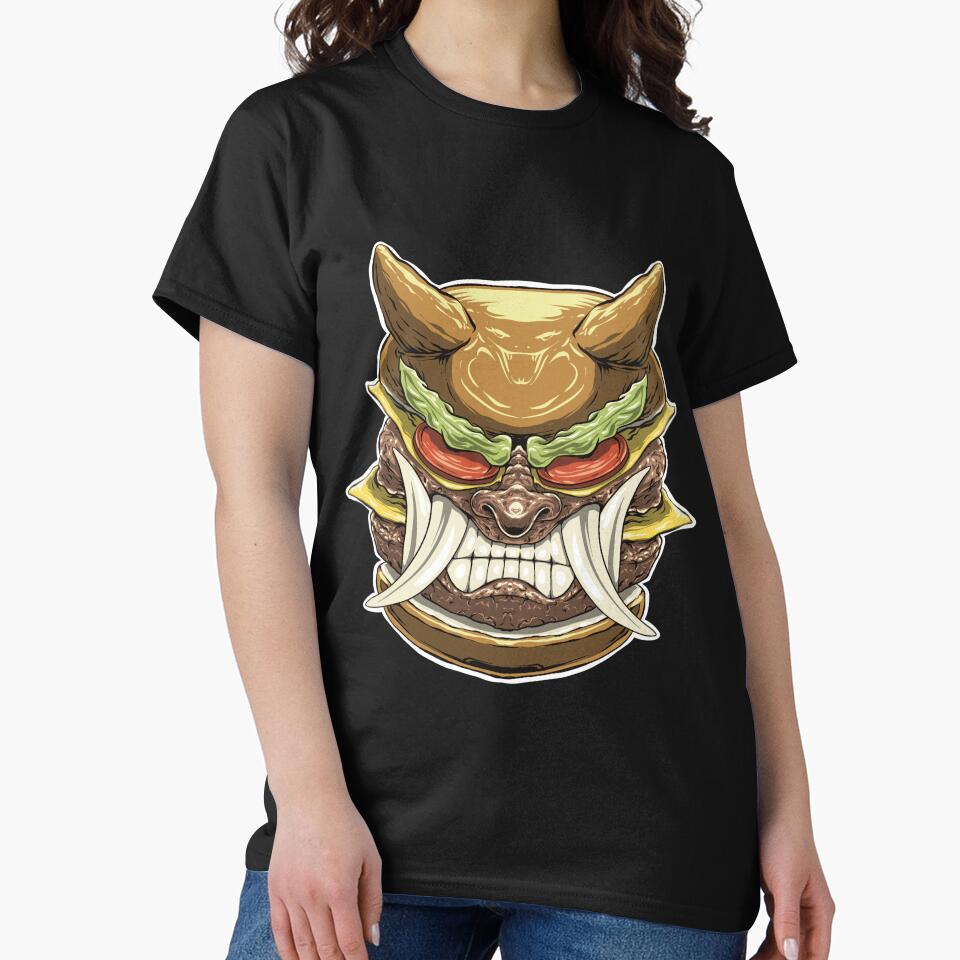 DEVIL BURGER by sooeycide T-Shirts, Hoodie, Sweatshirt | BlankRebels.com (Image 2)