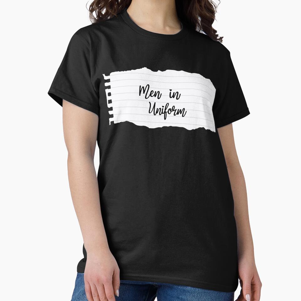 Men in Uniform by CaitlinCherise T-Shirts, Hoodie, Sweatshirt | BlankRebels.com (Image 2)