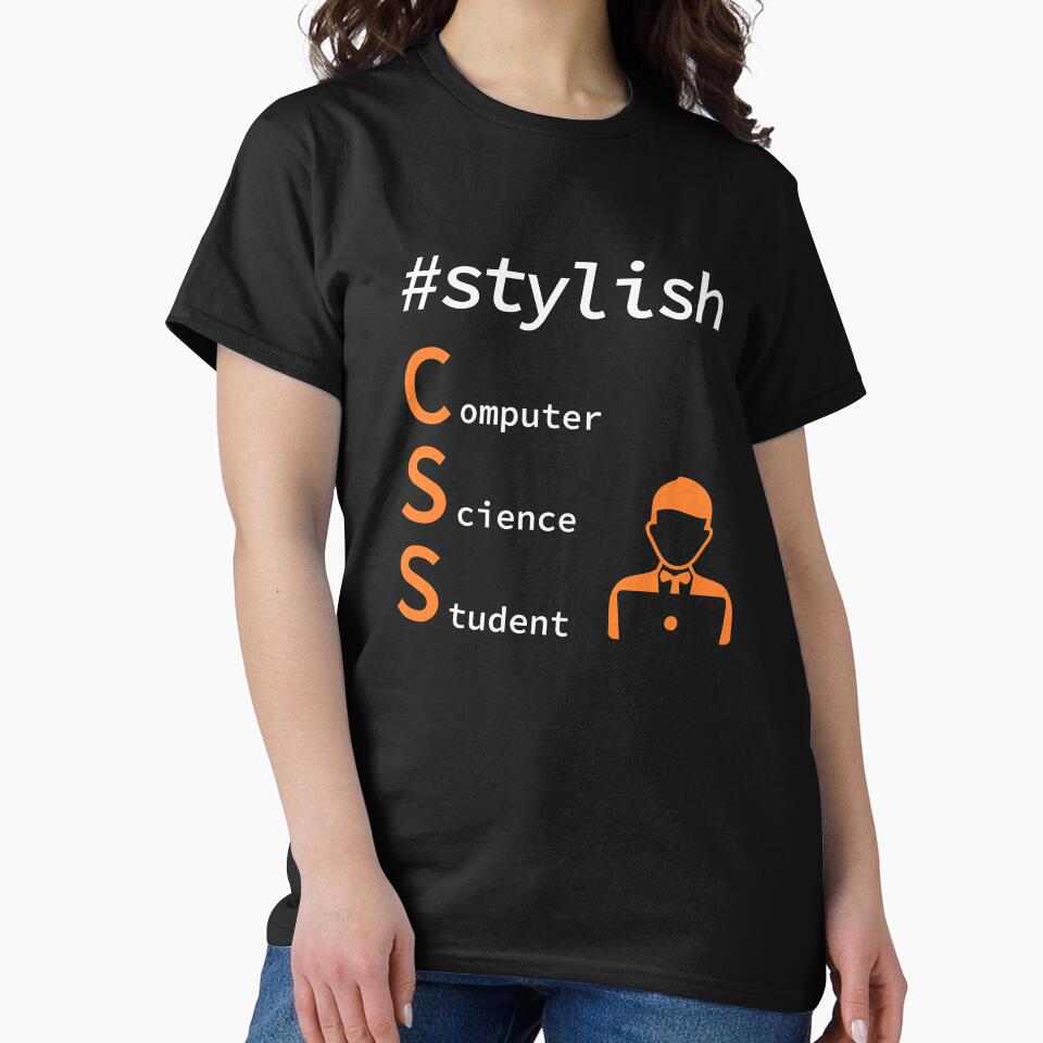 Stylish Computer Science Student, Programmer, Software Engineer, Programming Humor, HTML by Max-Wear