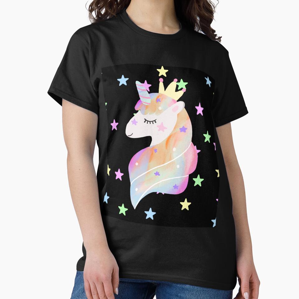 UNICORN GRAPHIC SILLOETTE-A-CORN DESIGN by OnlineTshirtMan T-Shirts, Hoodie, Sweatshirt | BlankRebels.com (Image 2)