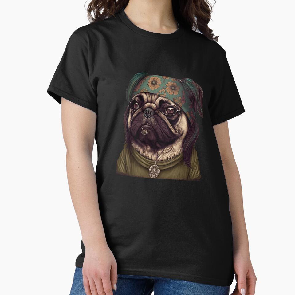 Chill pug by AnimalArtPhotos T-Shirts, Hoodie, Sweatshirt | BlankRebels.com (Image 2)