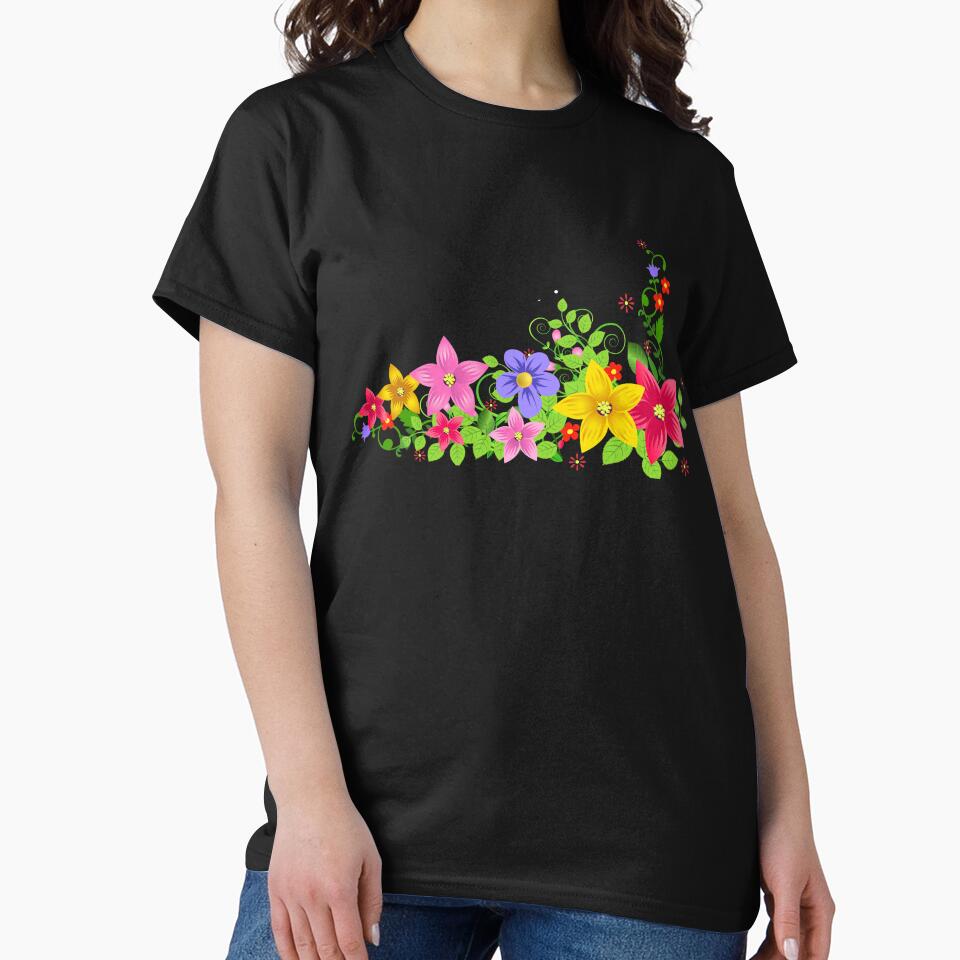 Multicolored Floral Merchandise by cindyfordyce T-Shirts, Hoodie, Sweatshirt | BlankRebels.com (Image 2)