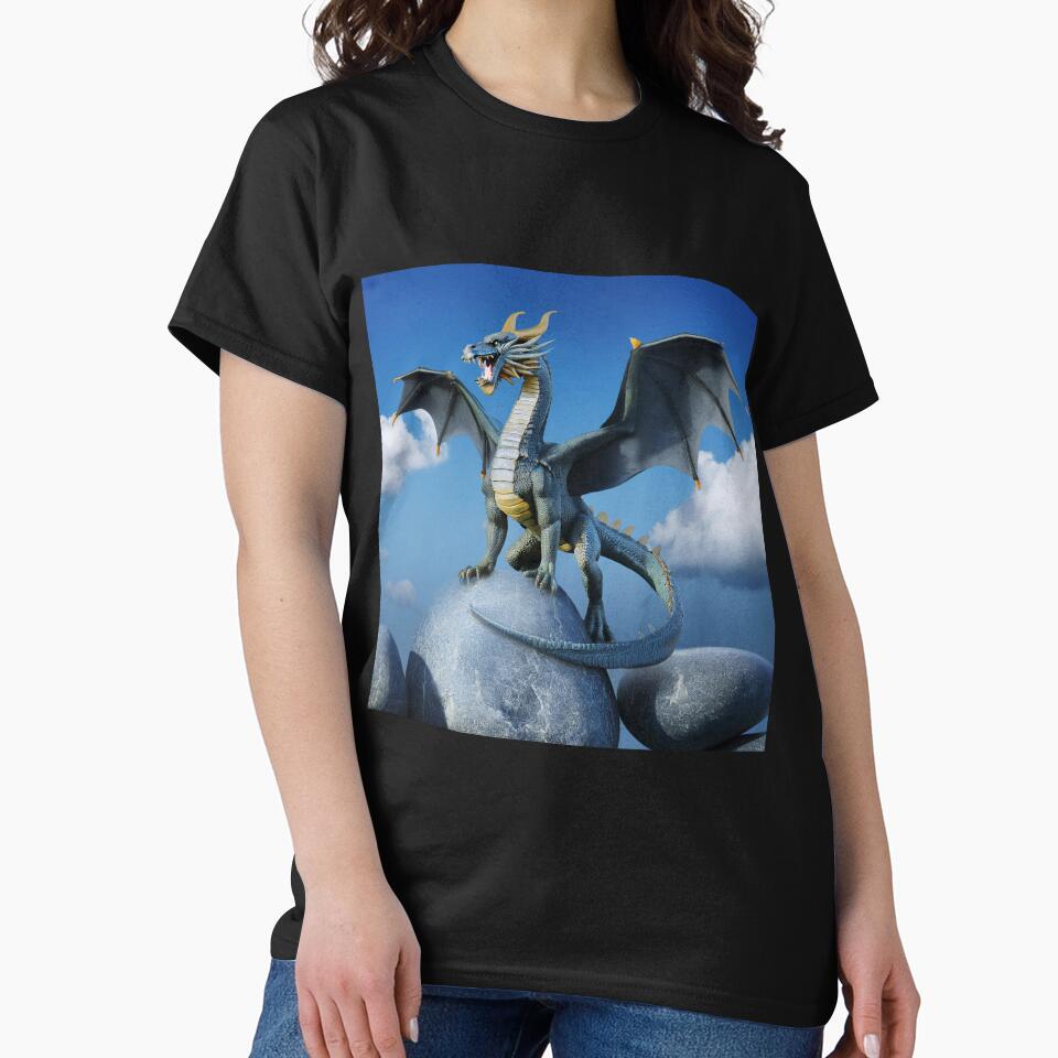 Blue dragon n2 by BAR DEC T-Shirts, Hoodie, Sweatshirt | BlankRebels.com (Image 2)