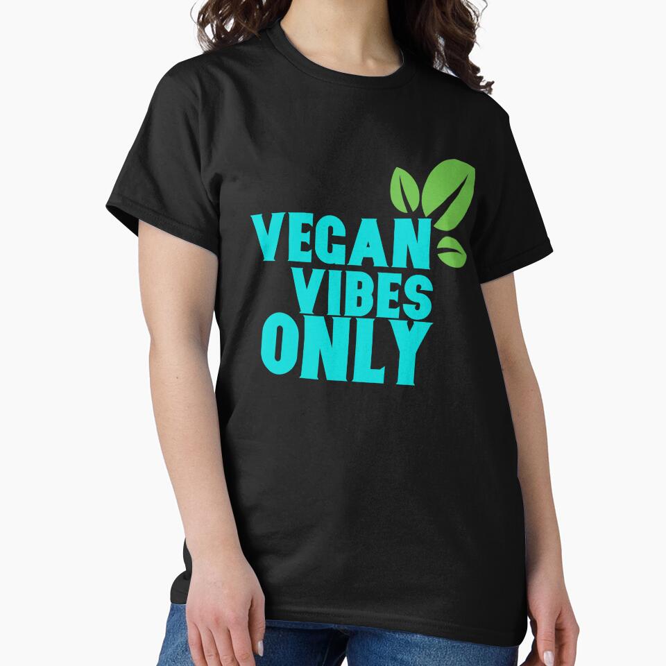 Vegan Vibes Only - Veganism by ViVedX T-Shirts, Hoodie, Sweatshirt | BlankRebels.com (Image 2)