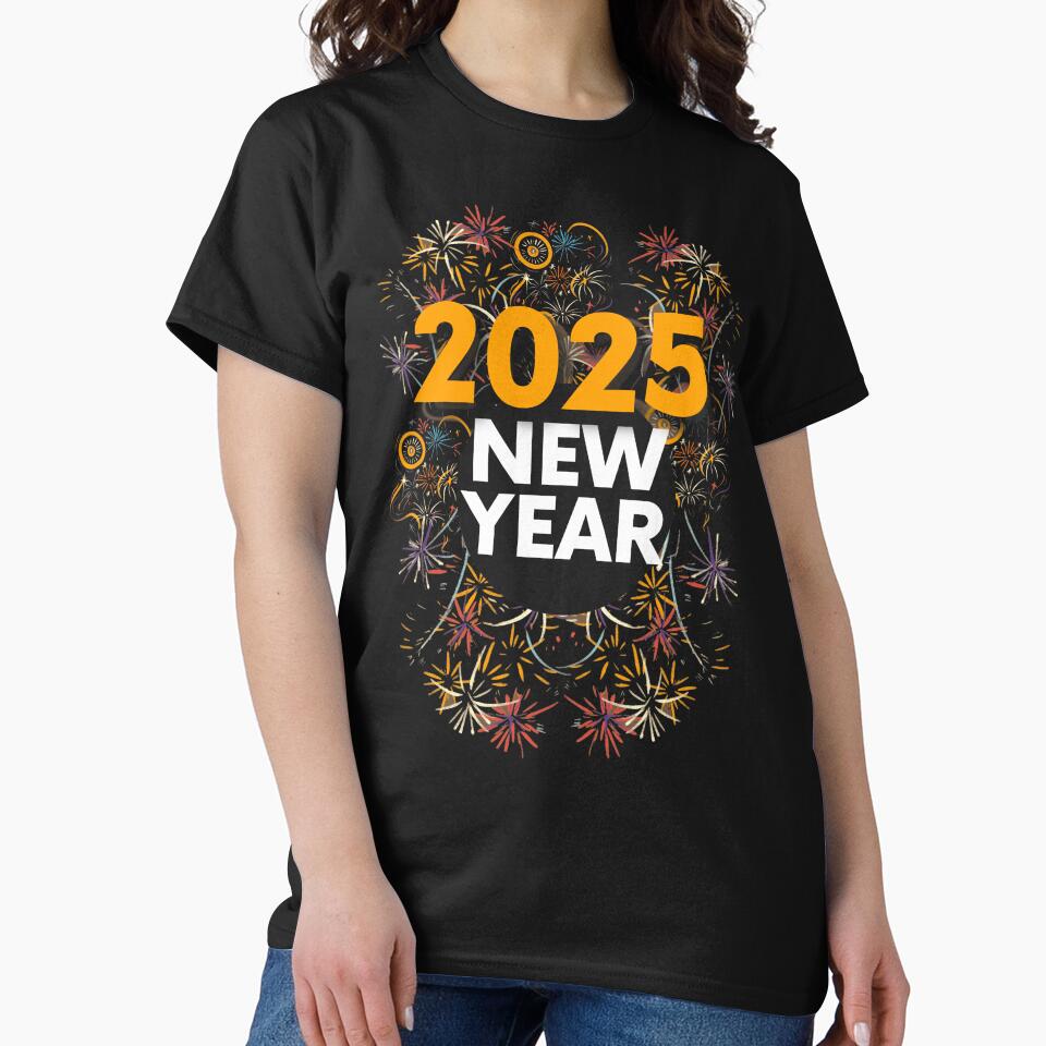 New Year 2025, Winter Time by DZIERANA T-Shirts, Hoodie, Sweatshirt | BlankRebels.com (Image 2)
