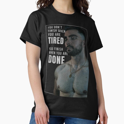 "You Don't Finish When You Are Tired, You Finish When You Are Done" - Motivational Quote by Patryk Wiatrowski... (Image 2)