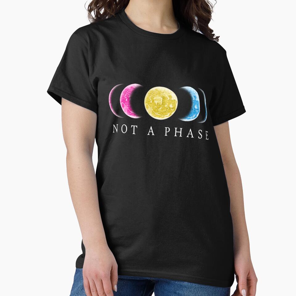 Not A Phase - Pansexual Pride by WingMarks T-Shirts, Hoodie, Sweatshirt | BlankRebels.com (Image 2)