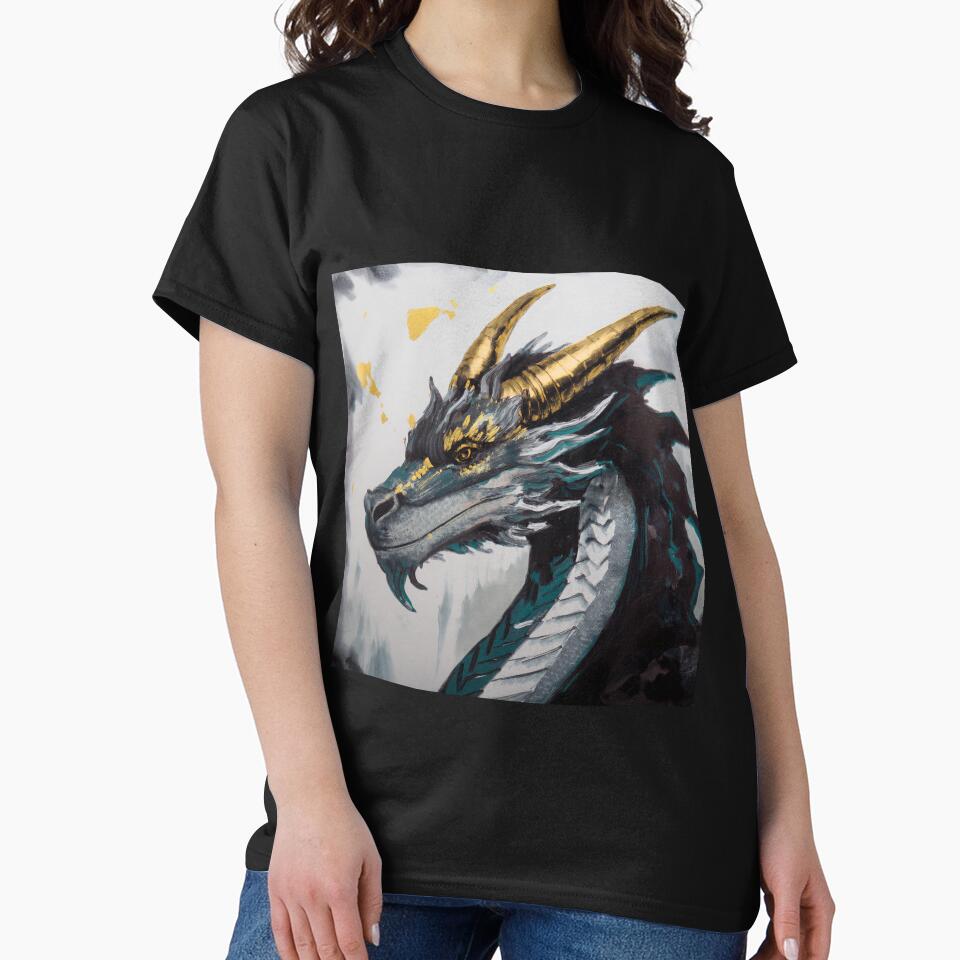 Painted dragonhead by BAR DEC T-Shirts, Hoodie, Sweatshirt | BlankRebels.com (Image 2)