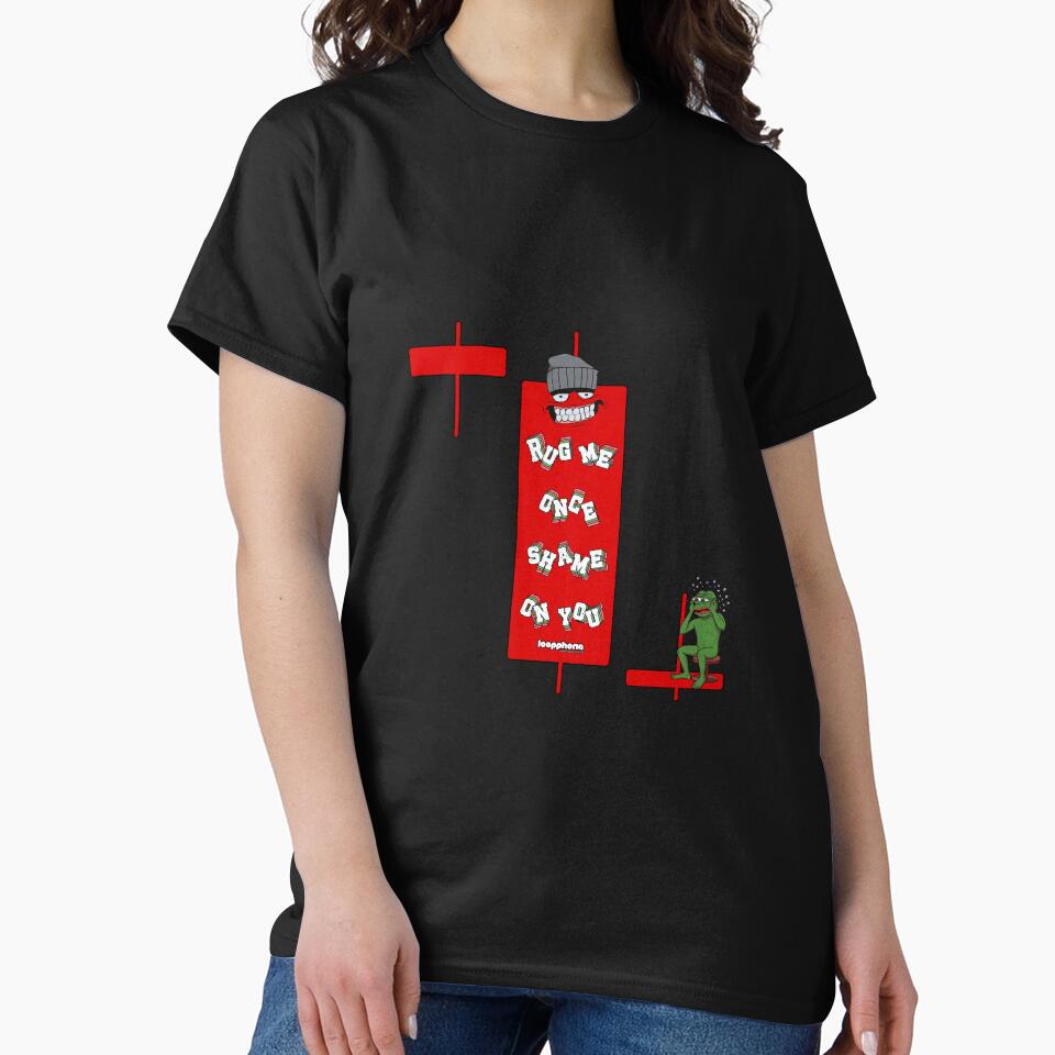 Rug me once, shame on you. by loopphoria T-Shirts, Hoodie, Sweatshirt | BlankRebels.com (Image 2)