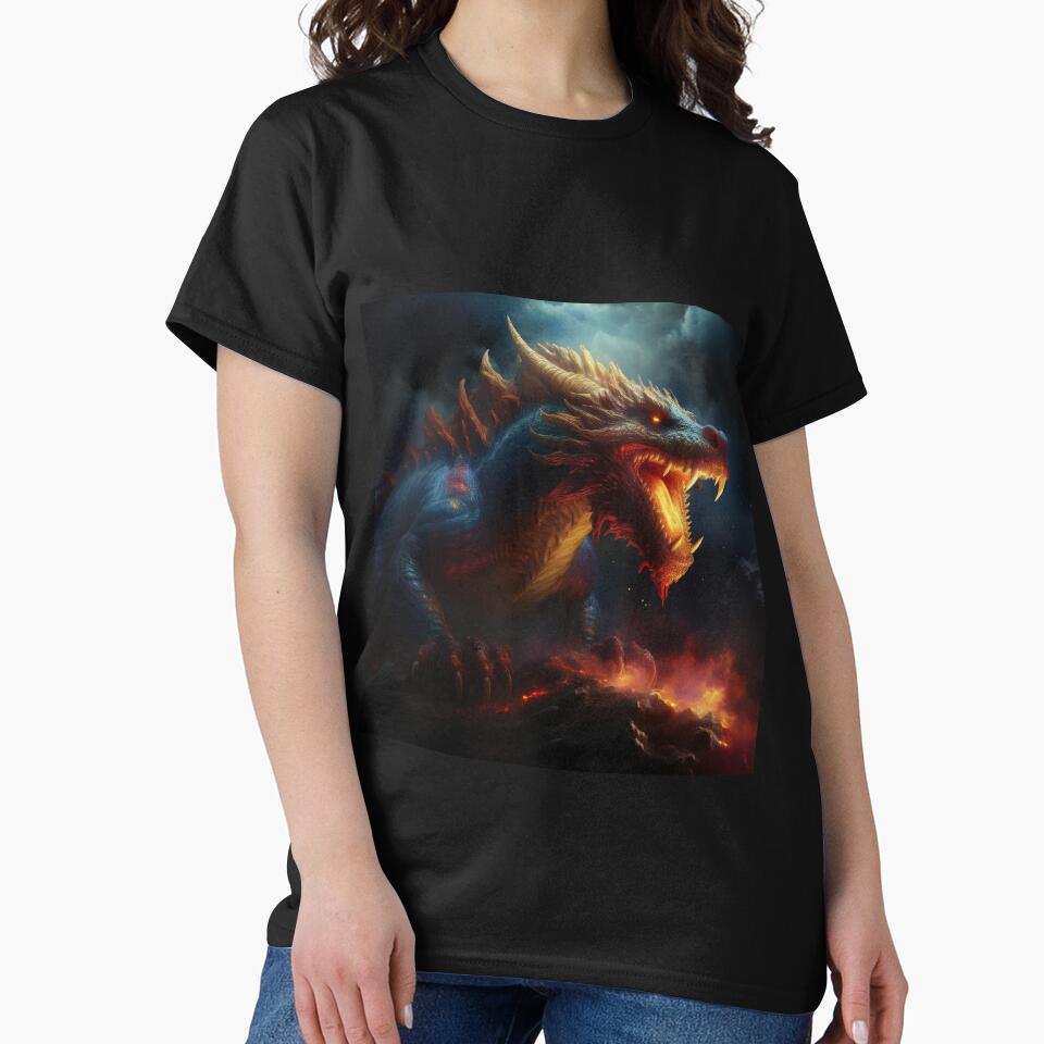 Fiery dragon n2 by BAR DEC T-Shirts, Hoodie, Sweatshirt | BlankRebels.com (Image 2)