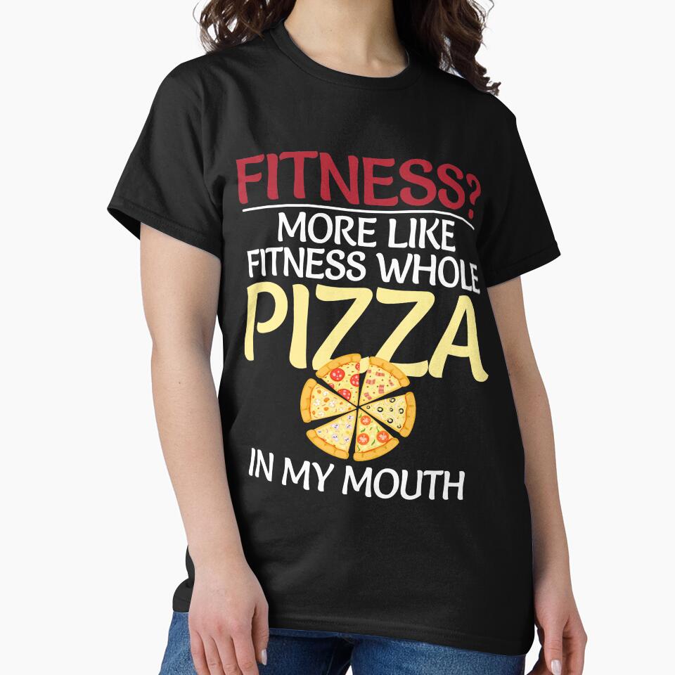 Whole Pizza In My Mouth Funny Humor Pizza by fantasticdesign T-Shirts, Hoodie, Sweatshirt | BlankRebels.com (Image 2)