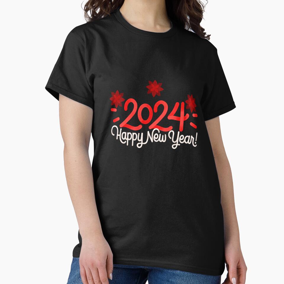 Happy 2024 by bvdesignart T-Shirts, Hoodie, Sweatshirt | BlankRebels.com (Image 2)