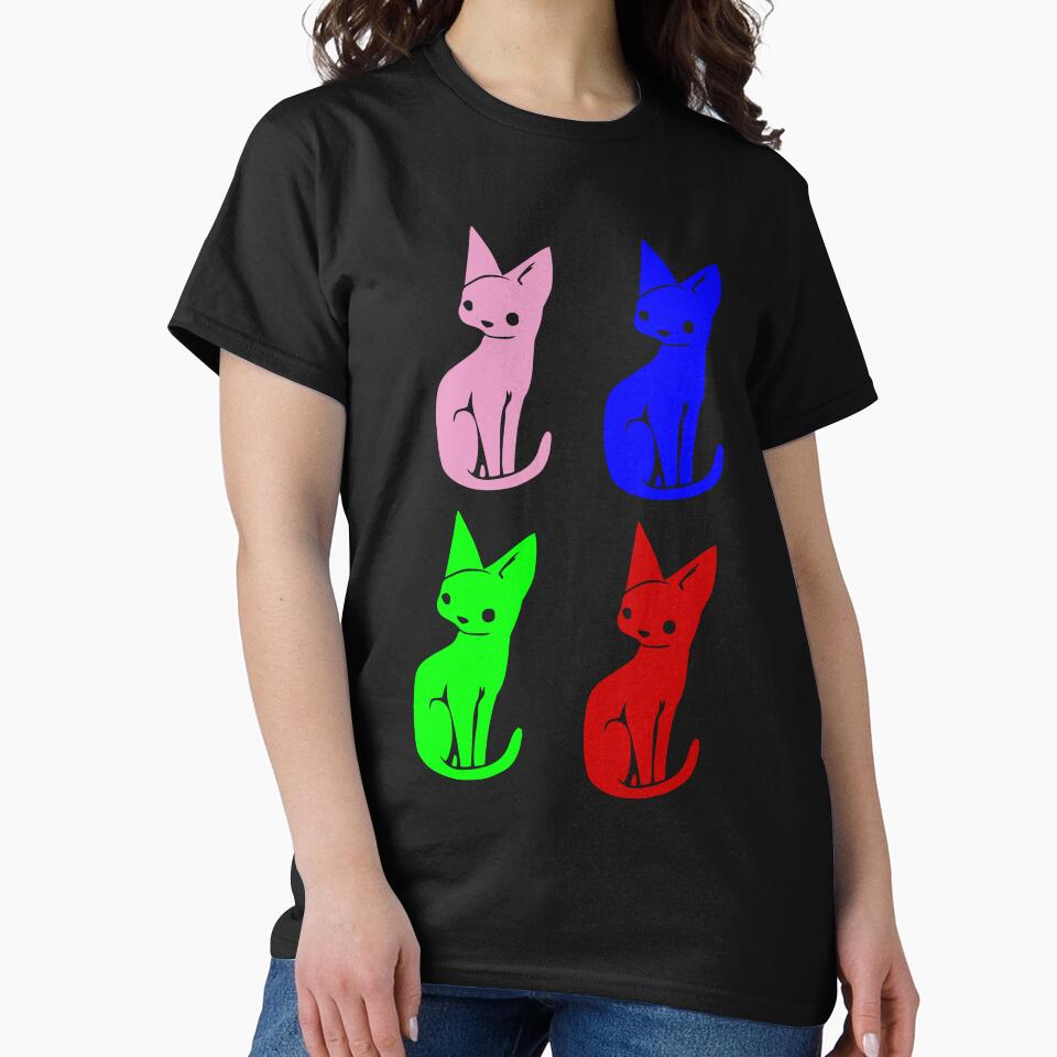 Rainbow Kittens | NickerStickers® on Redbubble by NickerStickers T-Shirts, Hoodie, Sweatshirt | BlankRebels.com (Image 2)