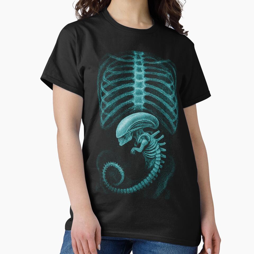 Alien radiography, Alien X-ray by Arturo Vivo
