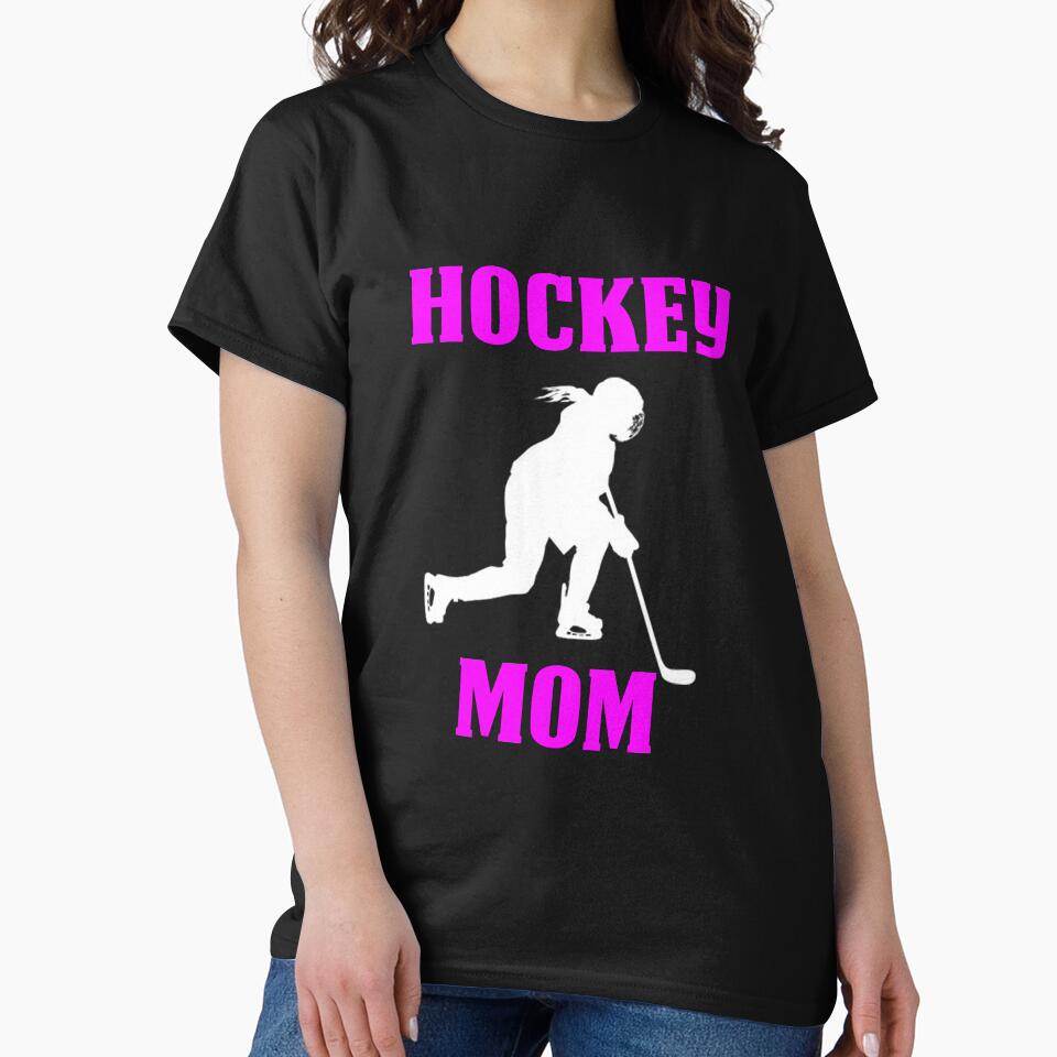 Hockey Mom Of A Girl Hockey Player by drwigglebutts