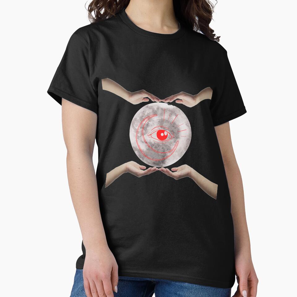 Full moon shirt Moon shirt Moon Night T-Shirt high quality graphic Unisex T-Shirt by shop-fast Hoodie, Sweatshirt (Image 2)