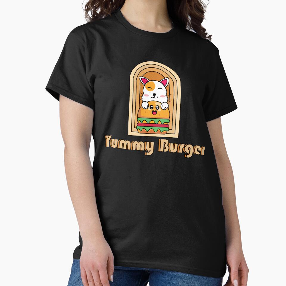 Corgi Eat Burger by arwaIB T-Shirts, Hoodie, Sweatshirt | BlankRebels.com (Image 2)