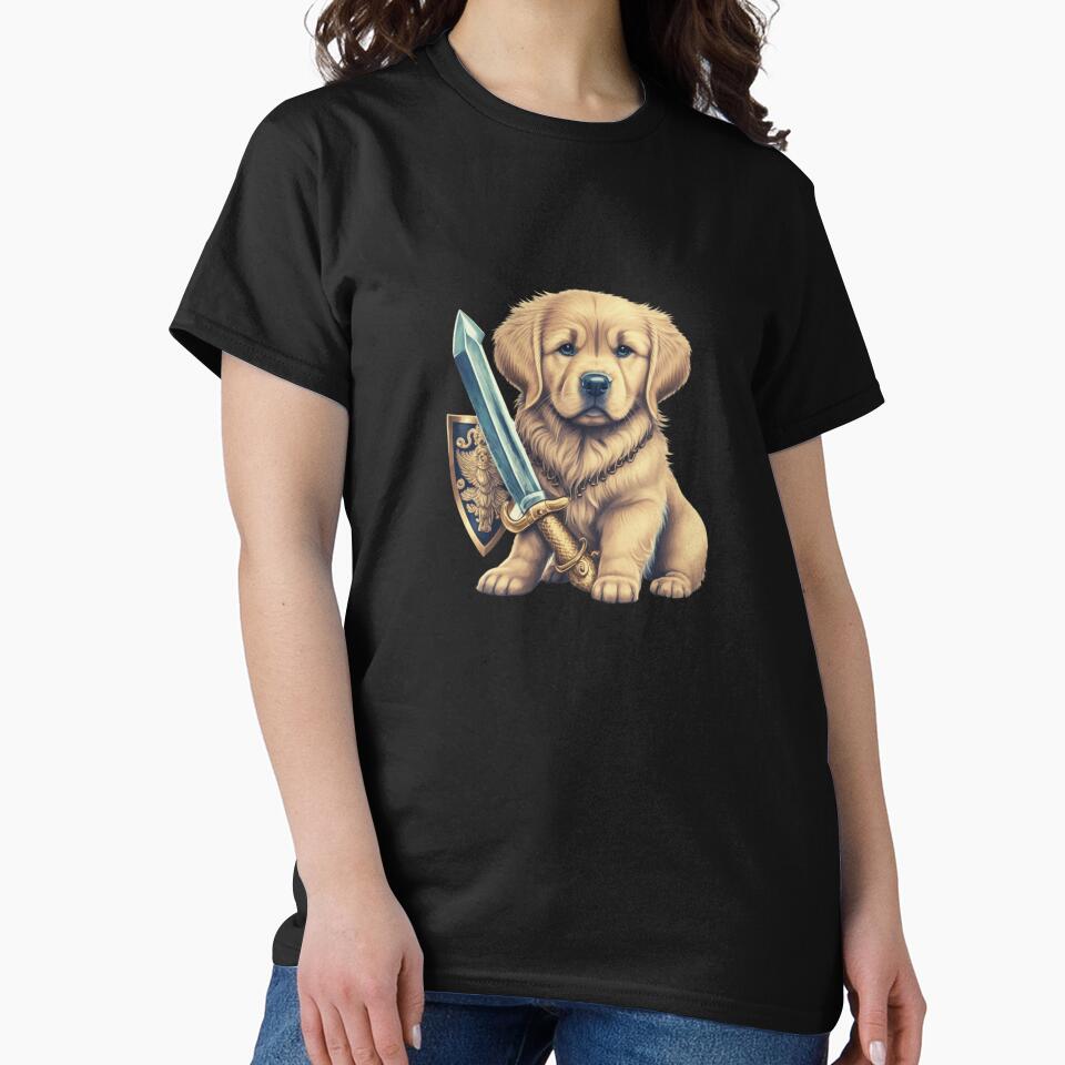 cute golden retriever puppy dog lovers golden retriever pet by Sisi Design⭐⭐⭐⭐⭐ T-Shirts, Hoodie, Sweatshirt (Image 2)