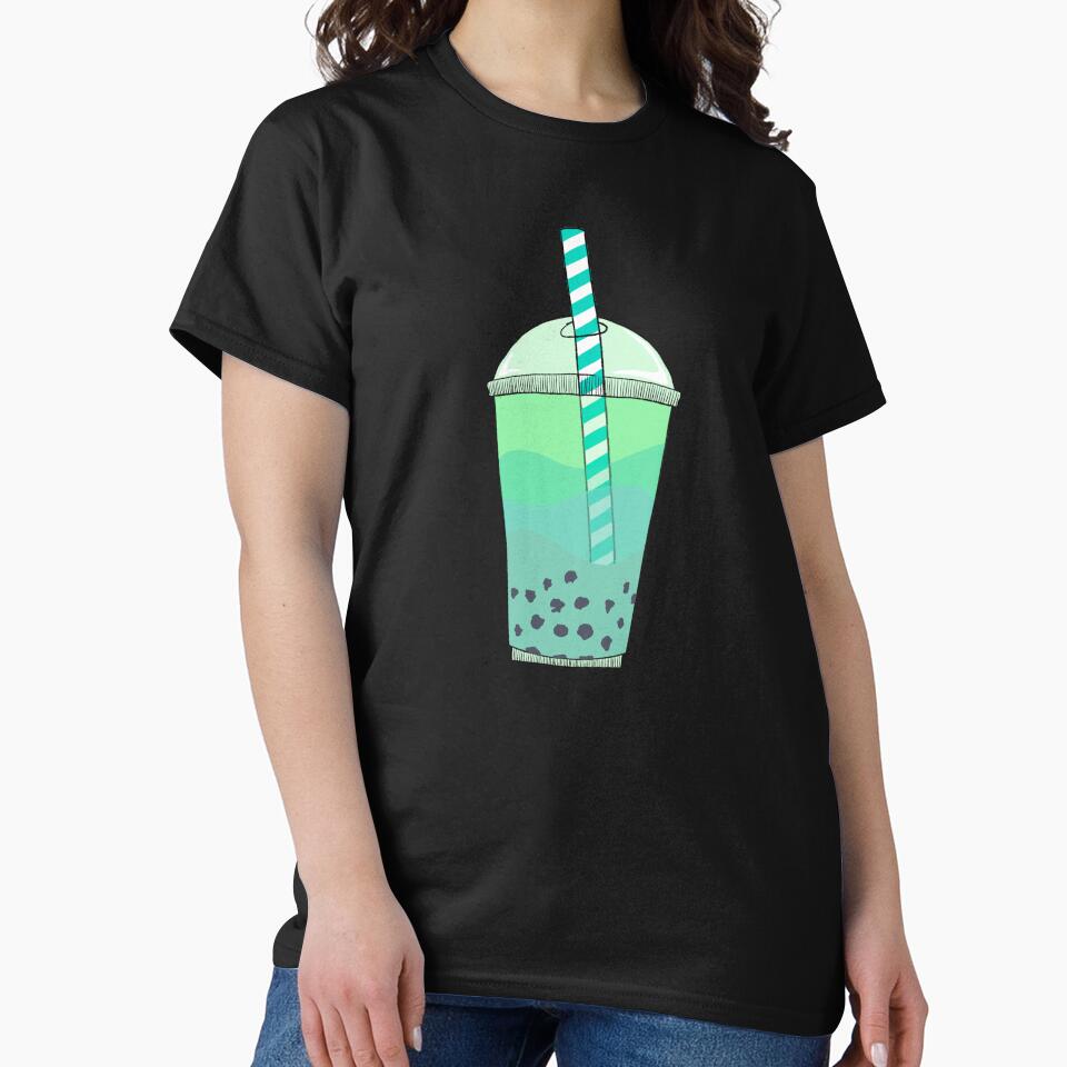 Matcha boba - bubble tea by SHMITEnZ T-Shirts, Hoodie, Sweatshirt | BlankRebels.com (Image 2)