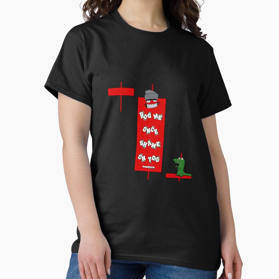 Rug me once, shame on you. - V2 by loopphoria T-Shirts, Hoodie, Sweatshirt | BlankRebels.com (Image 2)