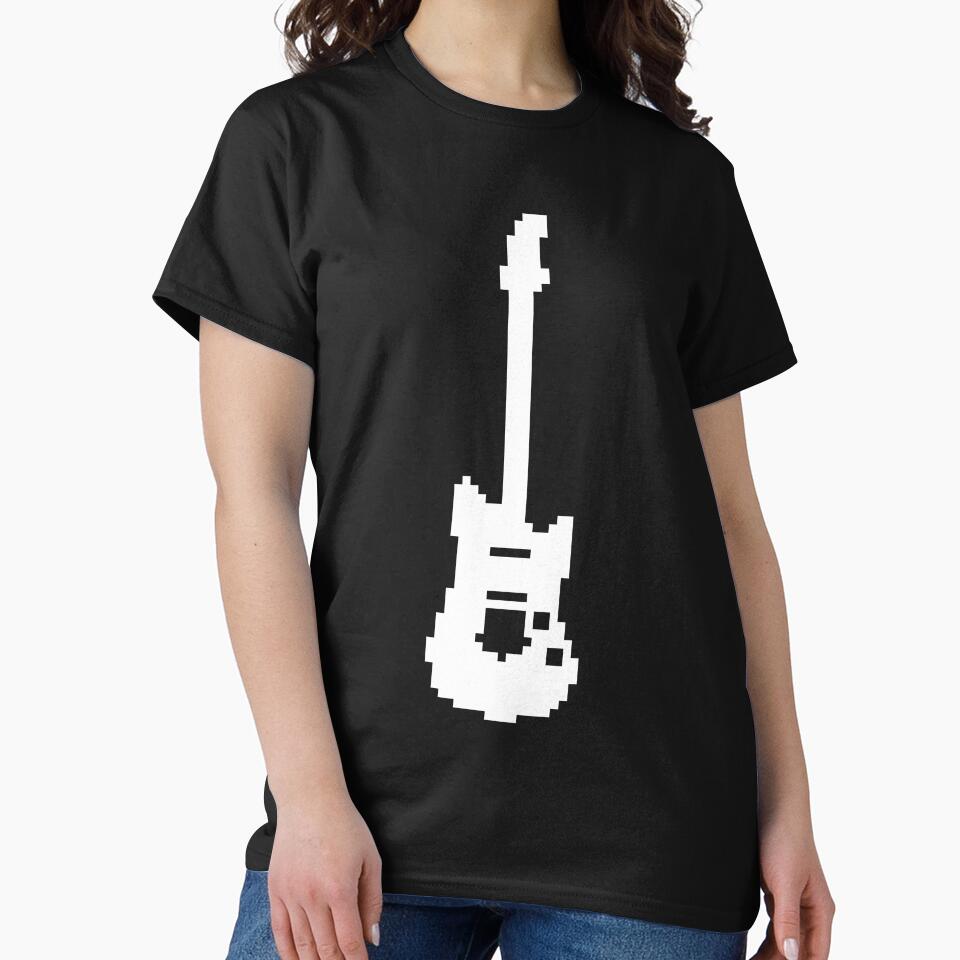 Pixelated White Mustang by halveflower T-Shirts, Hoodie, Sweatshirt | BlankRebels.com (Image 2)
