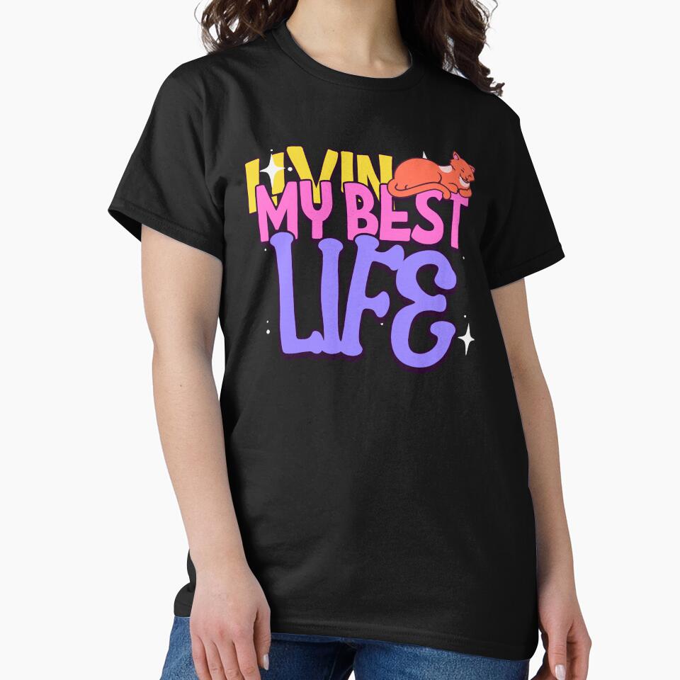 Living My Best Life With My Pastels Cat by SassyArtistry T-Shirts, Hoodie, Sweatshirt | BlankRebels.com (Image 2)