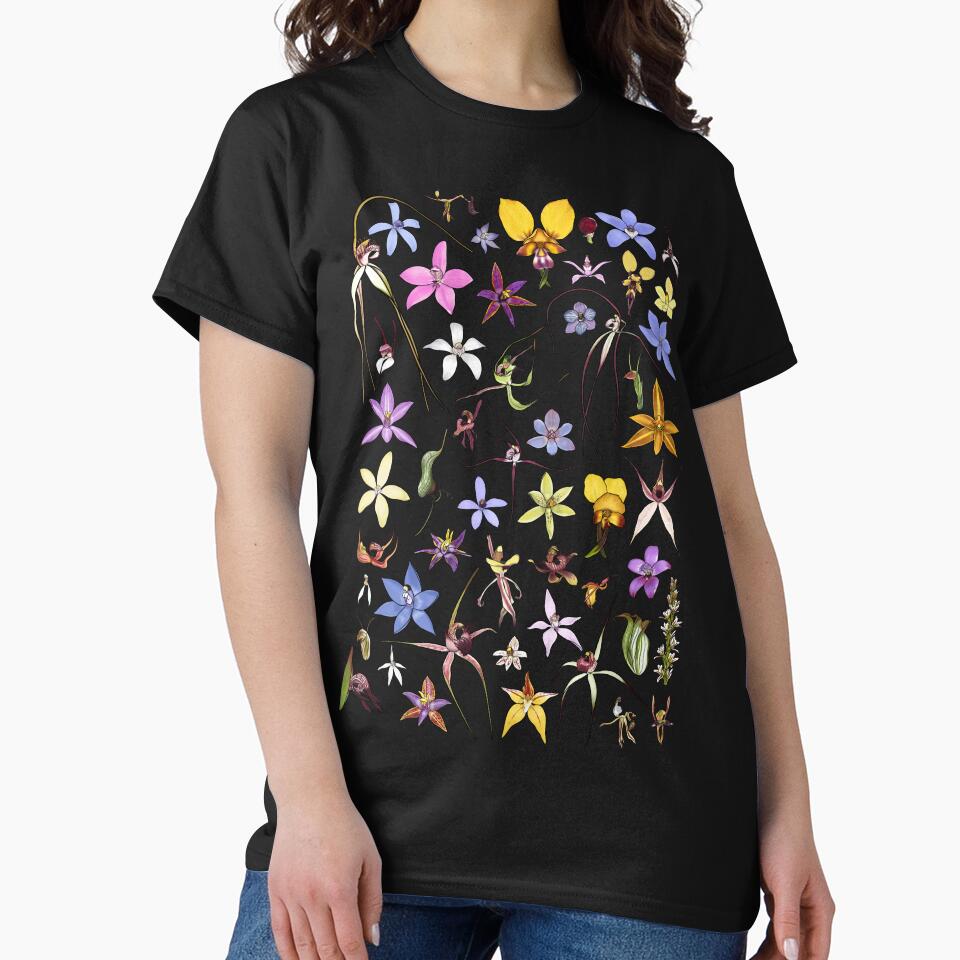 Australian Orchids by JoWillmot T-Shirts, Hoodie, Sweatshirt | BlankRebels.com (Image 2)