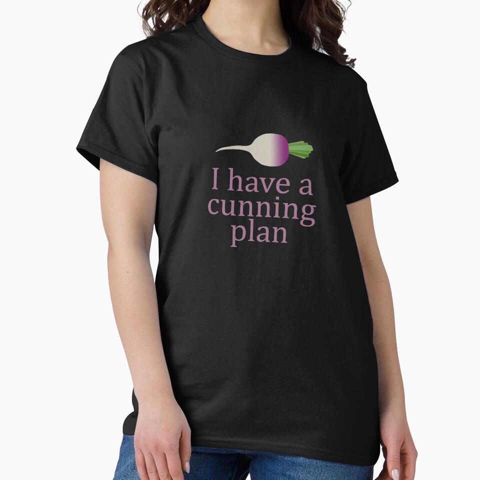 Blackadder Baldrick Cunning Plan Turnip design by GetItGiftIt T-Shirts, Hoodie, Sweatshirt | BlankRebels.com (Image 2)